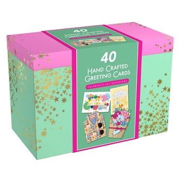 All Occasion Handmade Greeting Card, 40-count