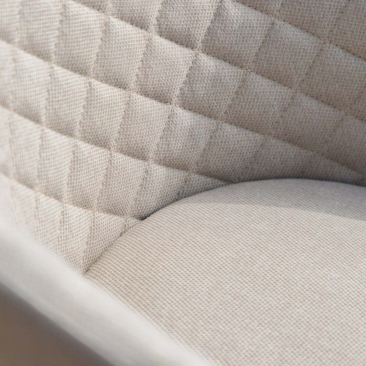 Close up of chair fabric