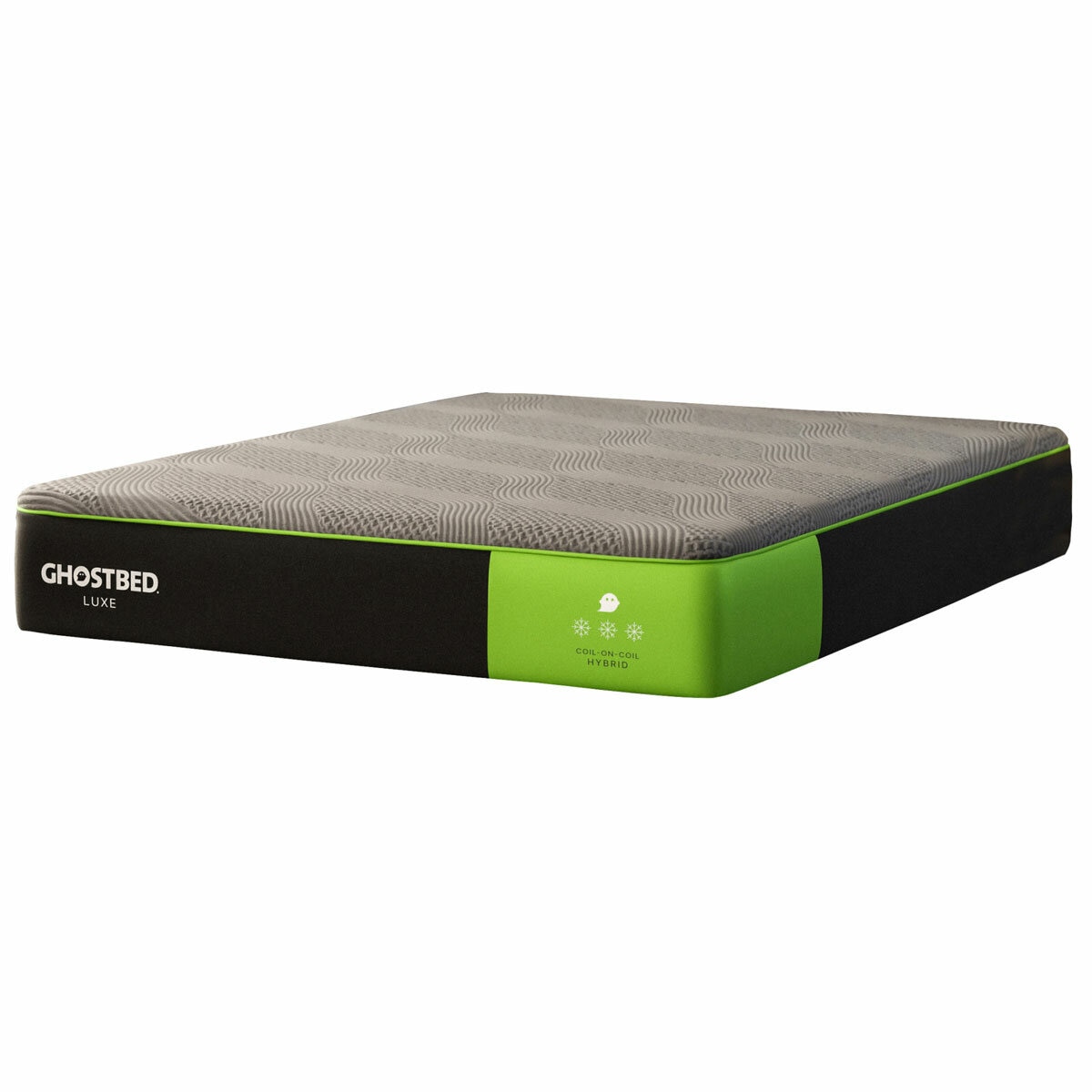 Ghostbed Luxe Pocket Sprung Cooling Mattress Wide View