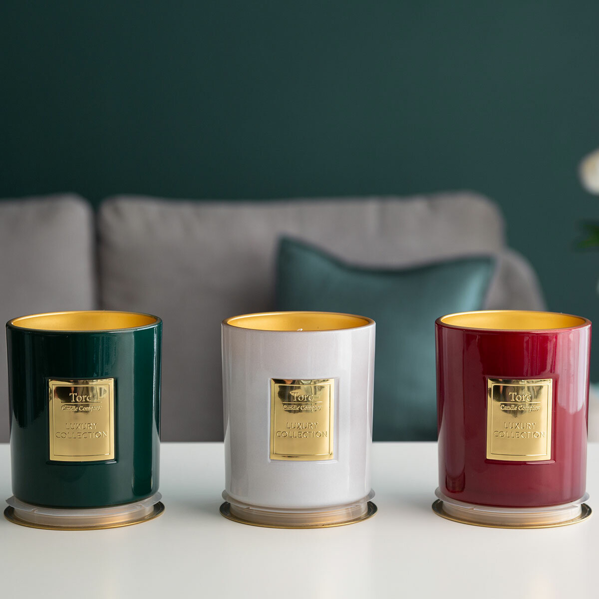 Torc Candles, 3 Pack in 2 Fragrances Torc Candles, 3 Pack in 2 Fragrances