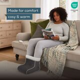 Beurer Cosy Heated Foot Warmer in Grey, 32 x 26 x 26 cm