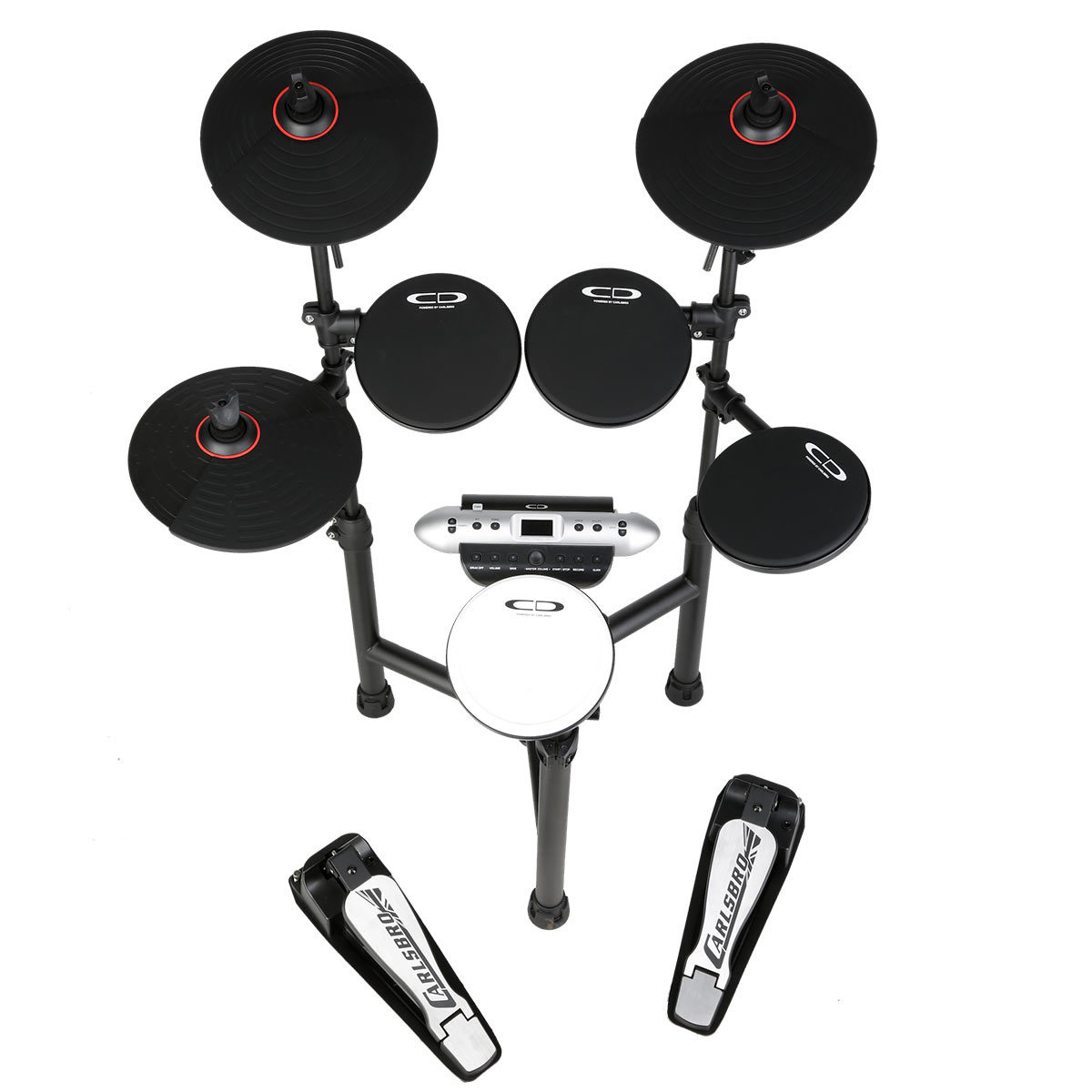 Carlsbro CSD120 Electronic Drum Kit with Headphones, Stool and Drumsticks