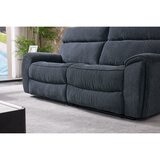 Atlanta Grey Cord Fabric Power Reclining 2 Seater Sofa Atlanta Grey Cord Fabric Power Reclining 2 Seater Sofa
