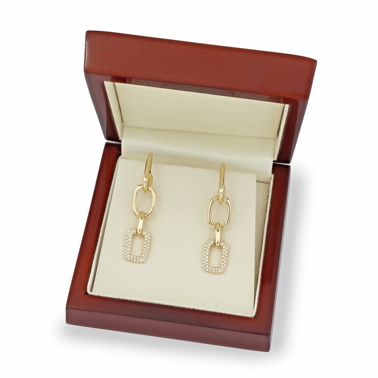 0.30ctw Round Brilliant Cut Diamond Earrings, 14ct Yellow Gold 0.30ctw Round Brilliant Cut Diamond Earrings, 14ct Yellow Gold