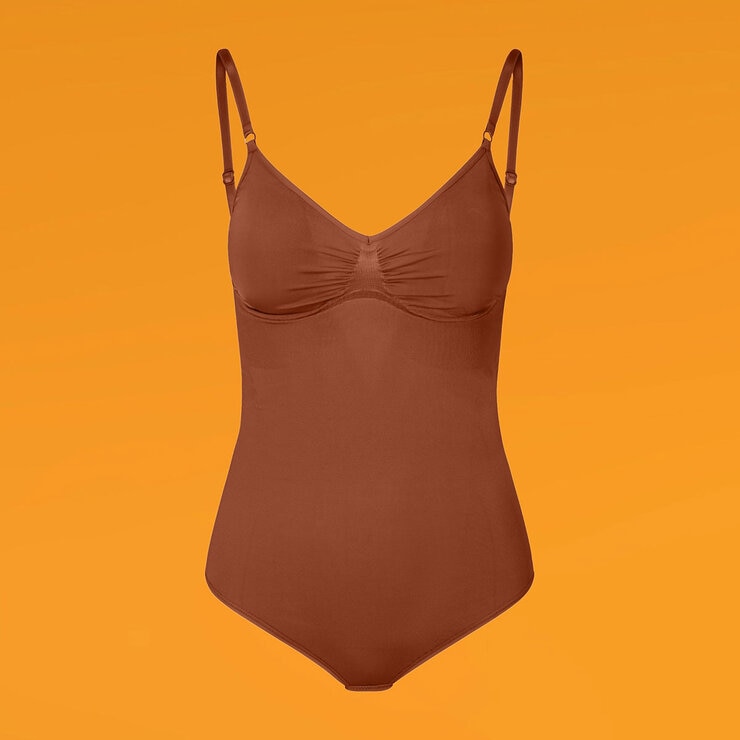 Evenlina Sculpting Shapewear Bodysuit in Bronze Evenlina Sculpting Shapewear Bodysuit in Bronze