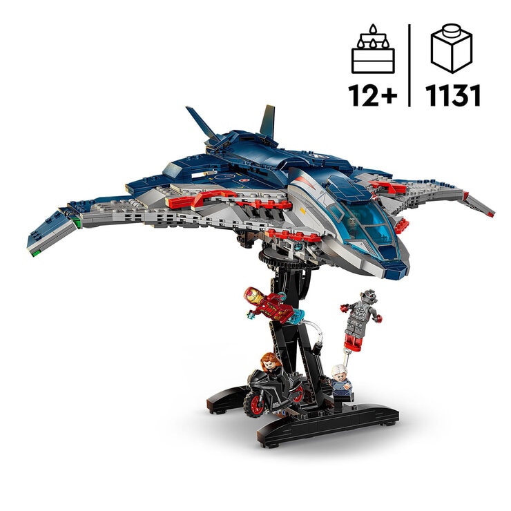 LEGO Super Heroes Avengers: Age of Ultron Quinjet - Model 76325 (12+ Years)