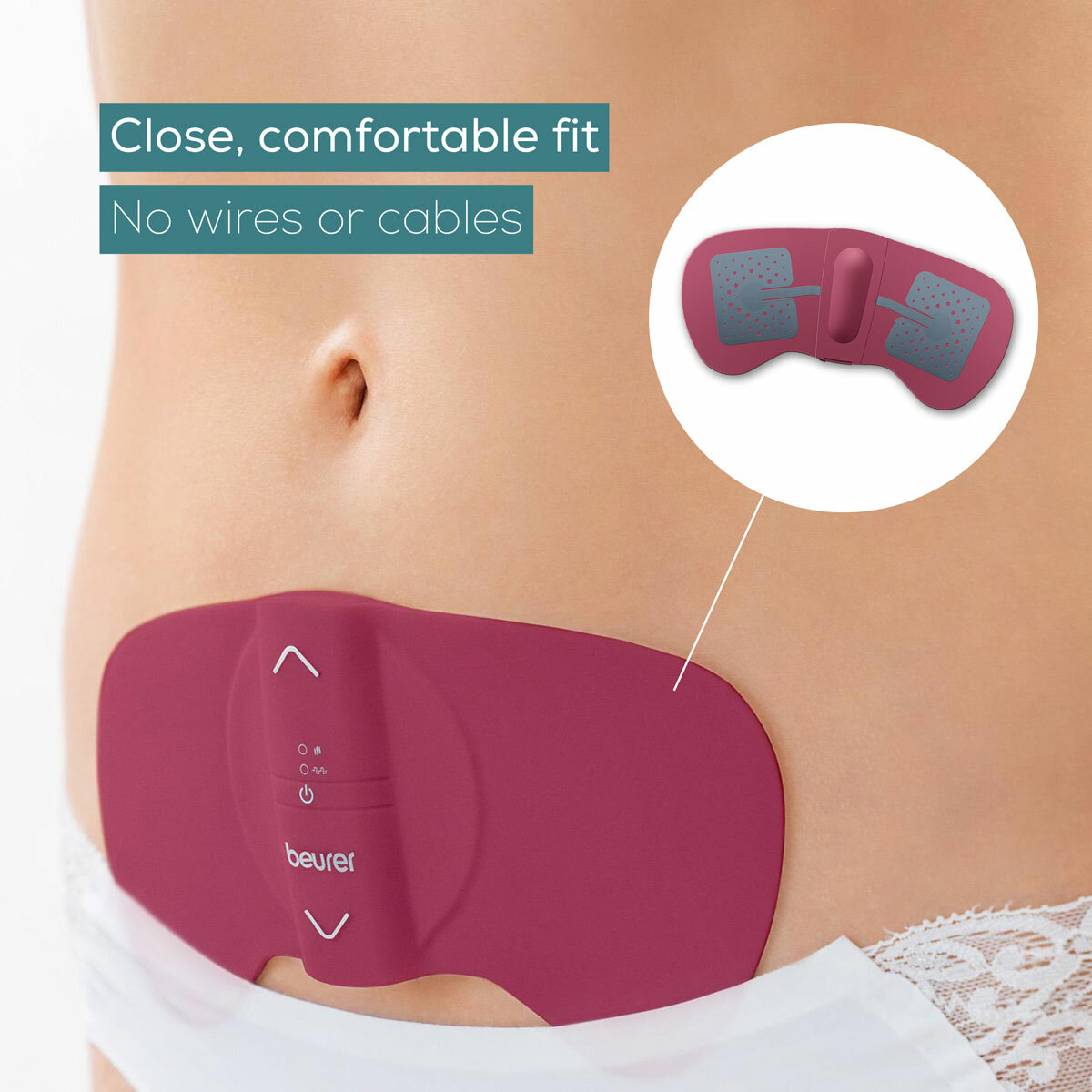 Beurer Menstrual Relax TENS Pain Relief Device, EM50