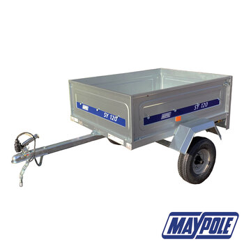 Maypole SY120 Trailer With PVC Flat Cover