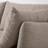 Swyft Model 08 Light Grey Linen Double Sofa Bed