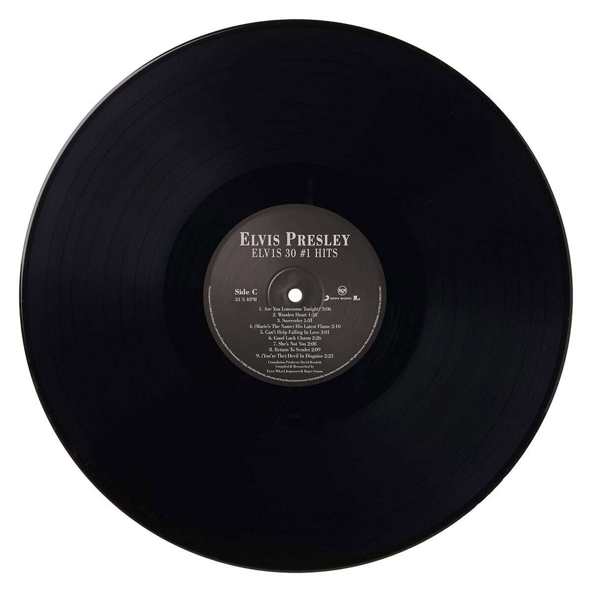 Elvis Presley 30 Number 1 Hits Vinyl