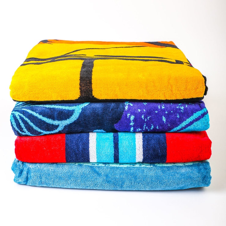 Kirland Signature Egyptian Cotton Beach Towels in 8 Colours Costco UK