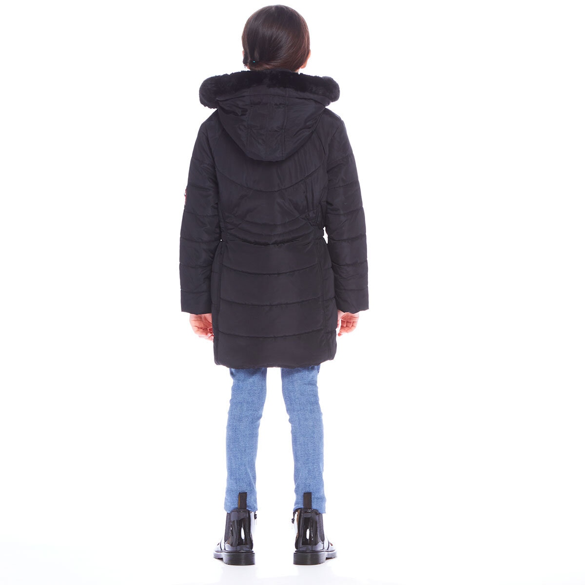 Andy Evan Girls Parka Coat in Black Costco UK