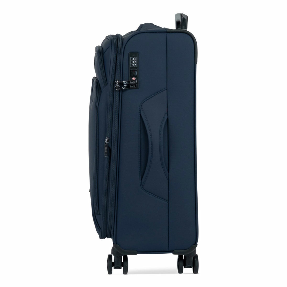 Rock Vitality Softshell Suitcase 4pc set in Navy Rock Vitality Softshell Suitcase 4pc set in Navy
