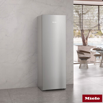 Miele KD 4383 DD Fridge, D Rated in Clean Steel