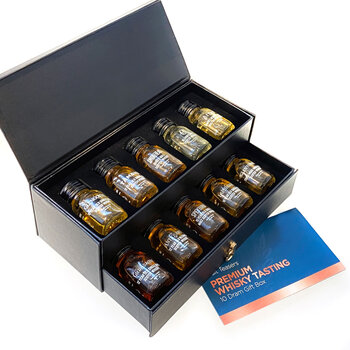 10 Dram Whisky Tasting Gift Set, 10 x 3cl