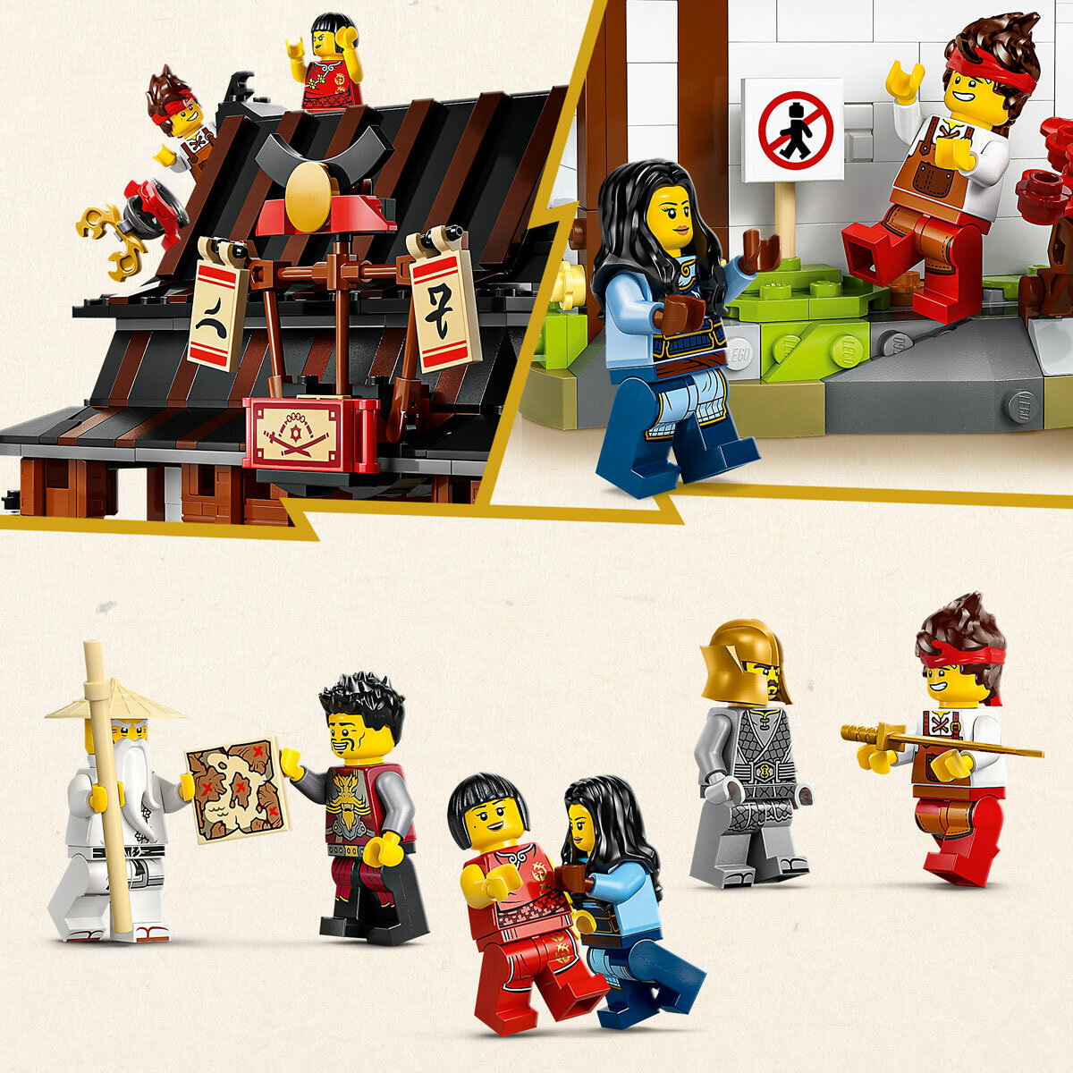 LEGO Ninjago Four Weapons Blacksmith 15th Anniversary - Model 71858 (14th Years)