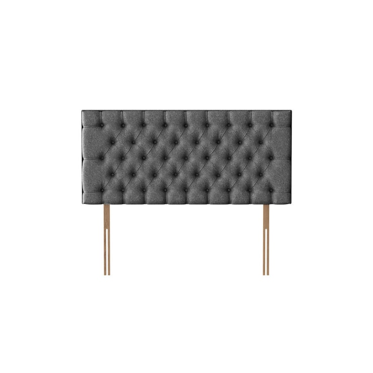 Pocket Spring Bed Company Florence Grey Fabric Headboard