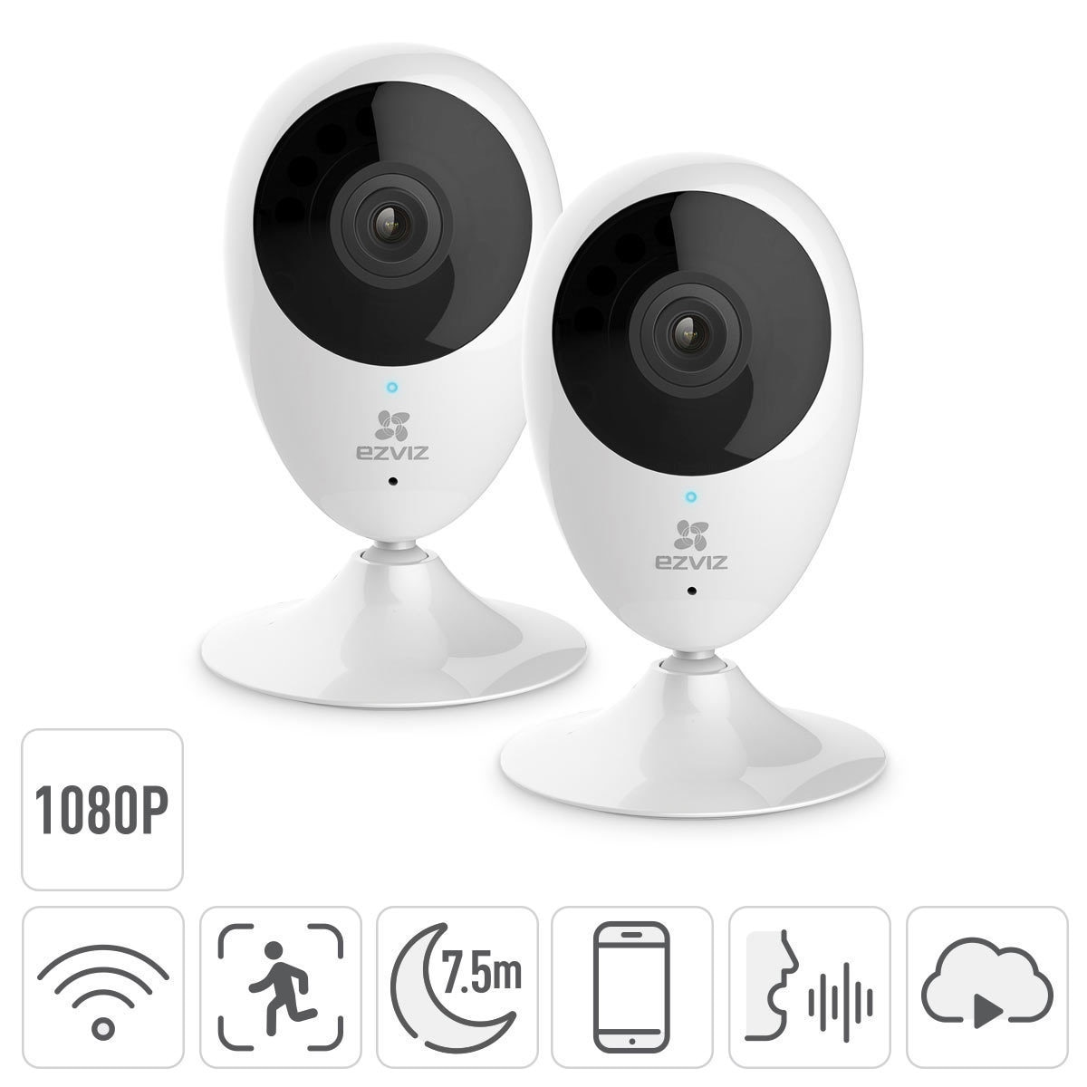 Ezviz Full HD Indoor Smart Security Camera Costco UK