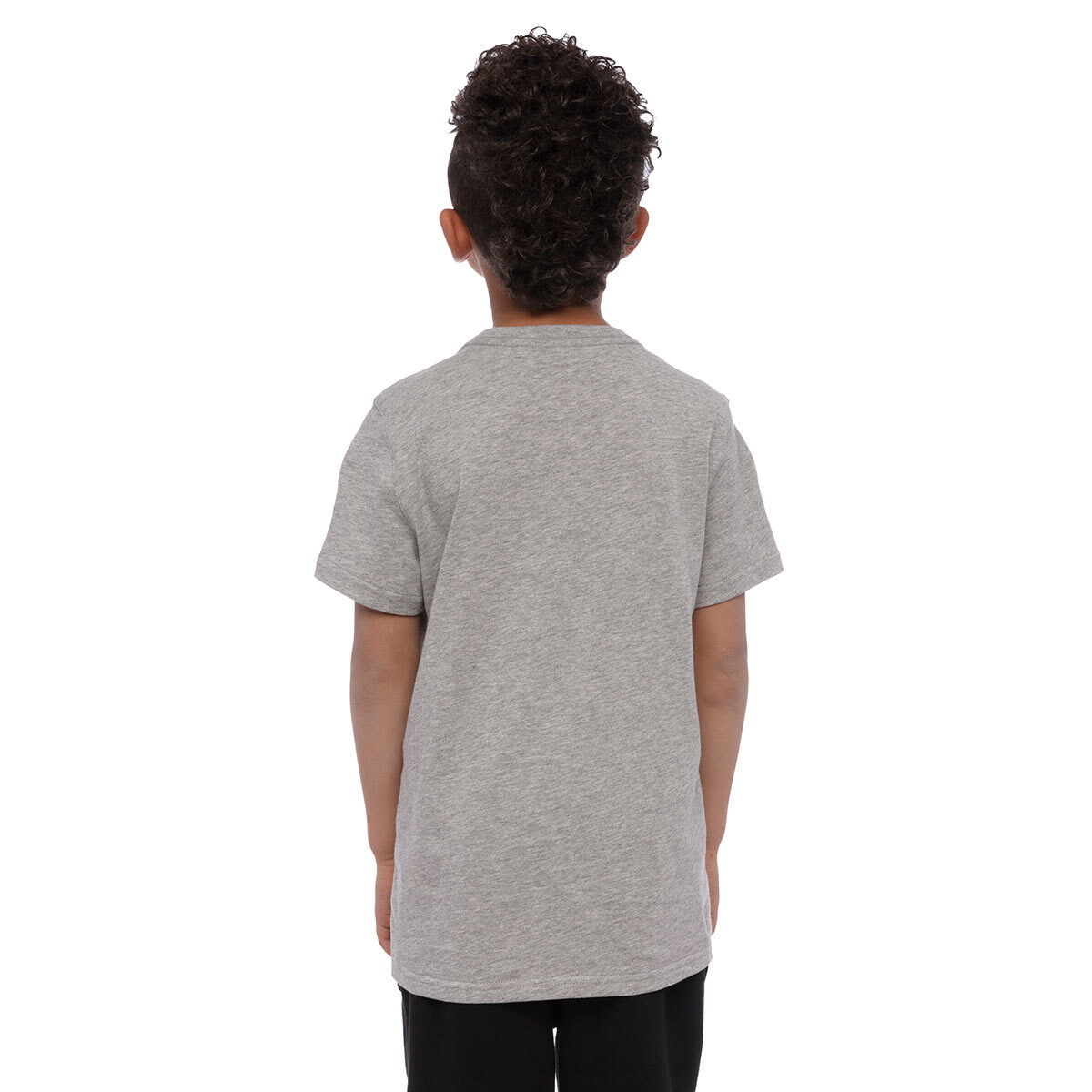 Champion Boy's 2 Pack Short Sleeve T-shirt in Grey Heather/ Navy