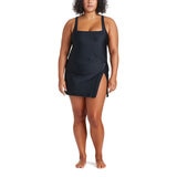 Rod Beattie Ladies Bleu Swimsuit Dress in Black