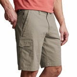 Copper & Oak Mens Cargo Shorts in Tan
