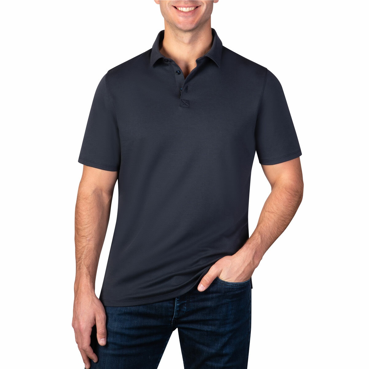Kirkland Signature Men's Interlock Polo Shirt Kirkland Signature Men's Interlock Polo Shirt