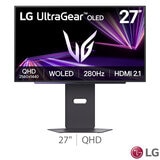 1LG UltraGear 27 Inch QHD 240Hz OLED Gaming Monitor, 27GX700A-B 1LG UltraGear 27 Inch QHD 240Hz OLED Gaming Monitor, 27GX700A-B