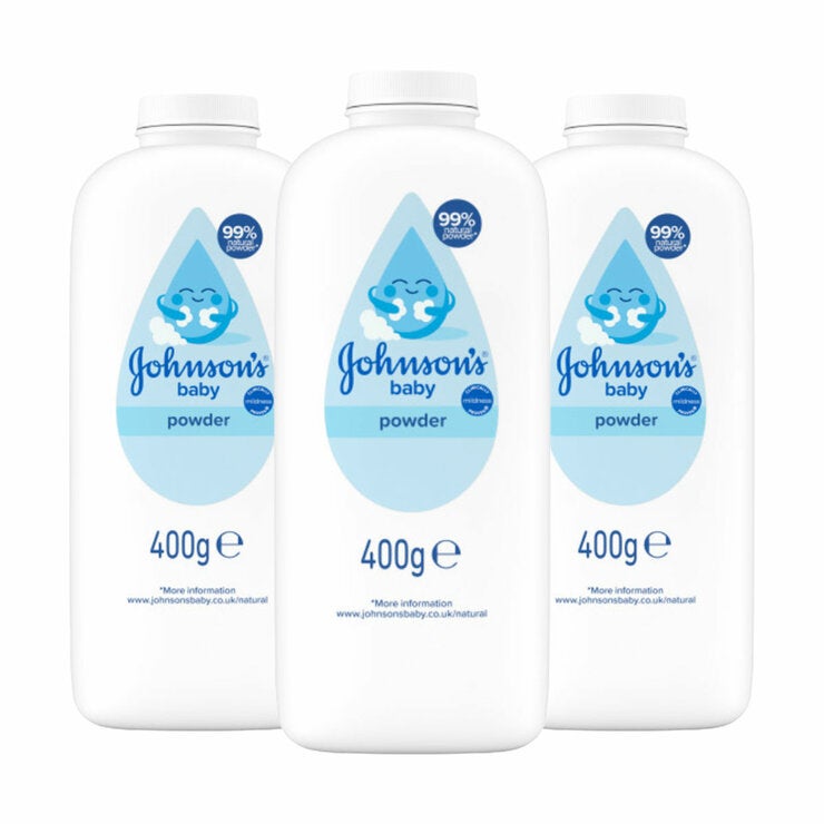 Johnson's Baby Powder, 3 x 400g Johnson's Baby Powder, 3 x 400g