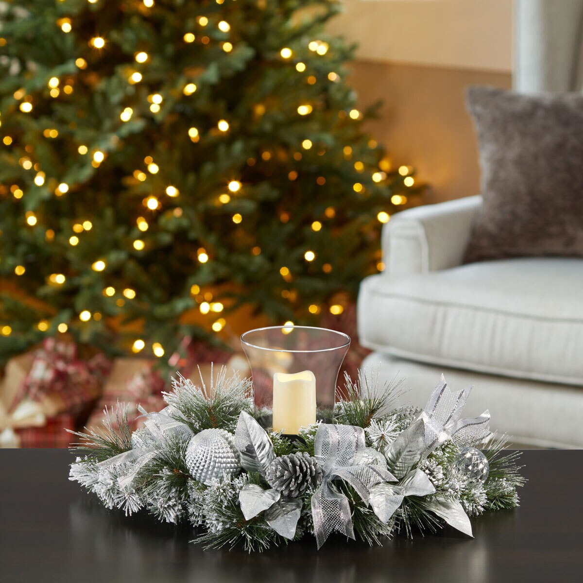 Wreath centrepiece lifestyle image