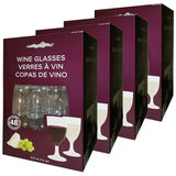 Single Image of Wine Glass Containing White Wine