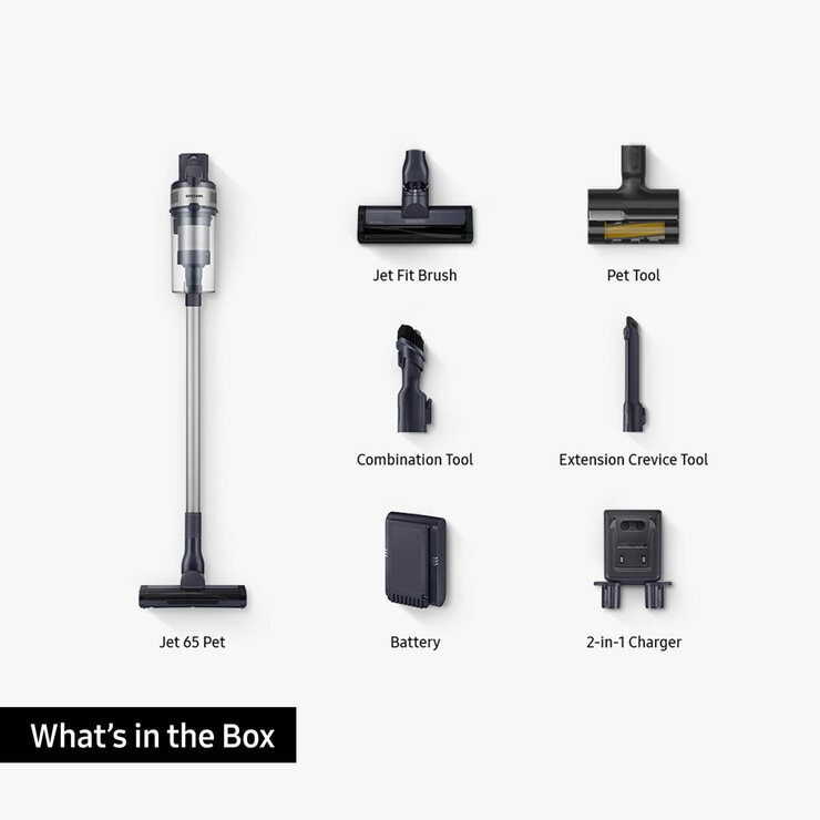 Samsung VS15A60AGR5/EU Jet 65 Pet Max Cordles Vacuum Cleaner in Teal/Silver