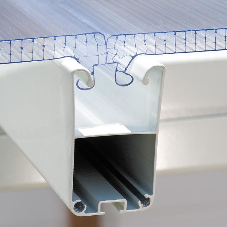 Palram Feria 3 Veranda Patio Cover in White, 3 x 6.10m Palram Feria 3 Veranda Patio Cover in White, 3 x 6.10m