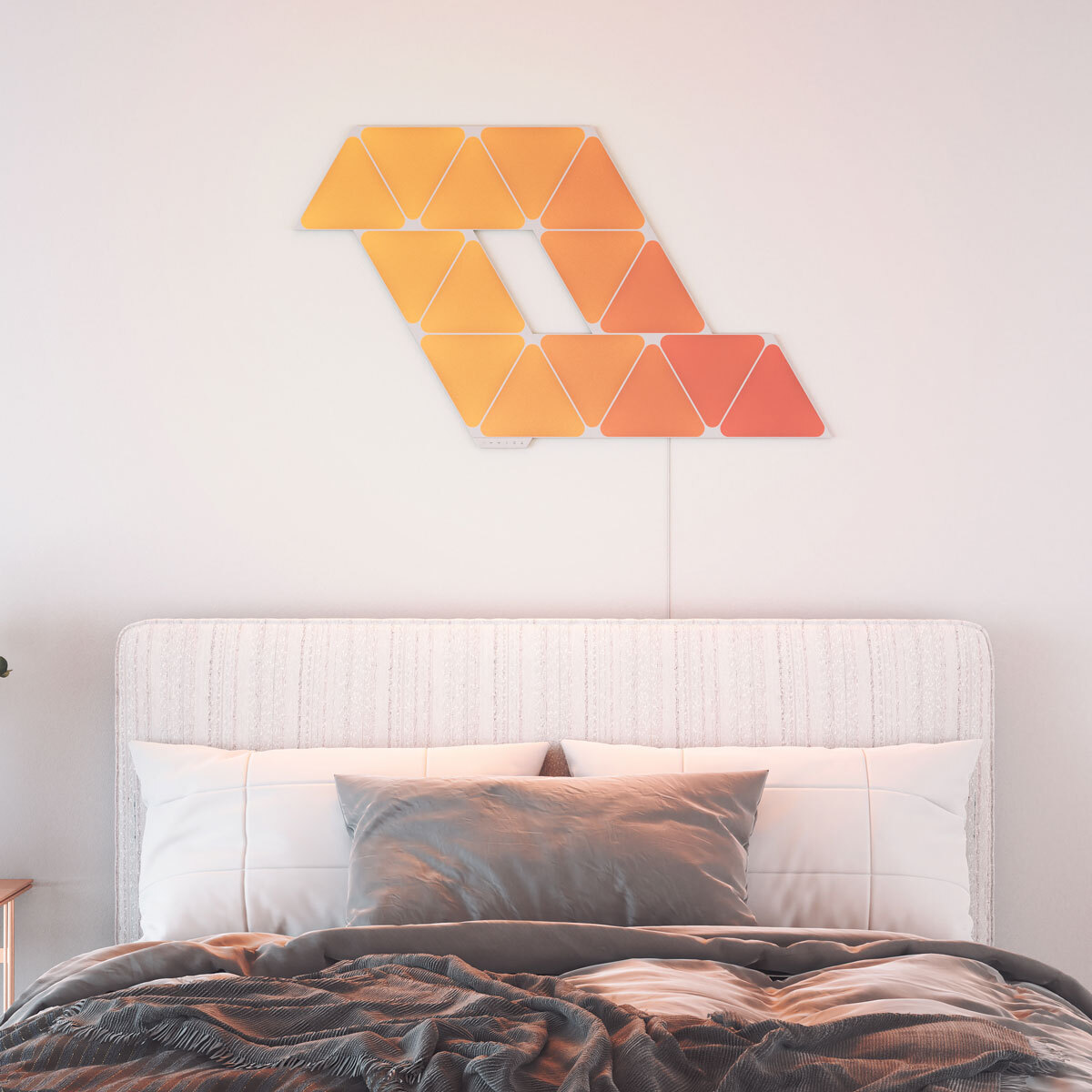 Nanoleaf Smart Triangles Starter Kit, 18 Pack | Cos...