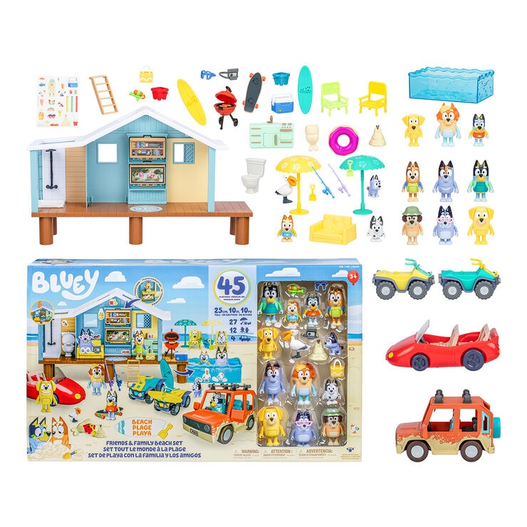 Bluey Mega Beach Bash Set Box Image Bluey Mega Beach Bash Set Box Image