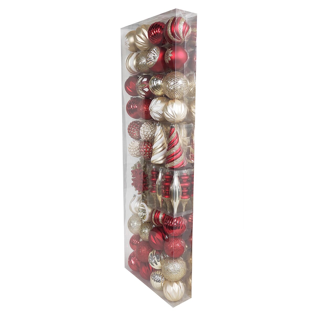 Buy 52 Piece Ornaments in Gold Overview Image at Costco.co.uk