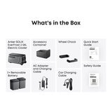 Anker Solix EverFrost 2 58L Electric Powered Cooler with 2 Batteries