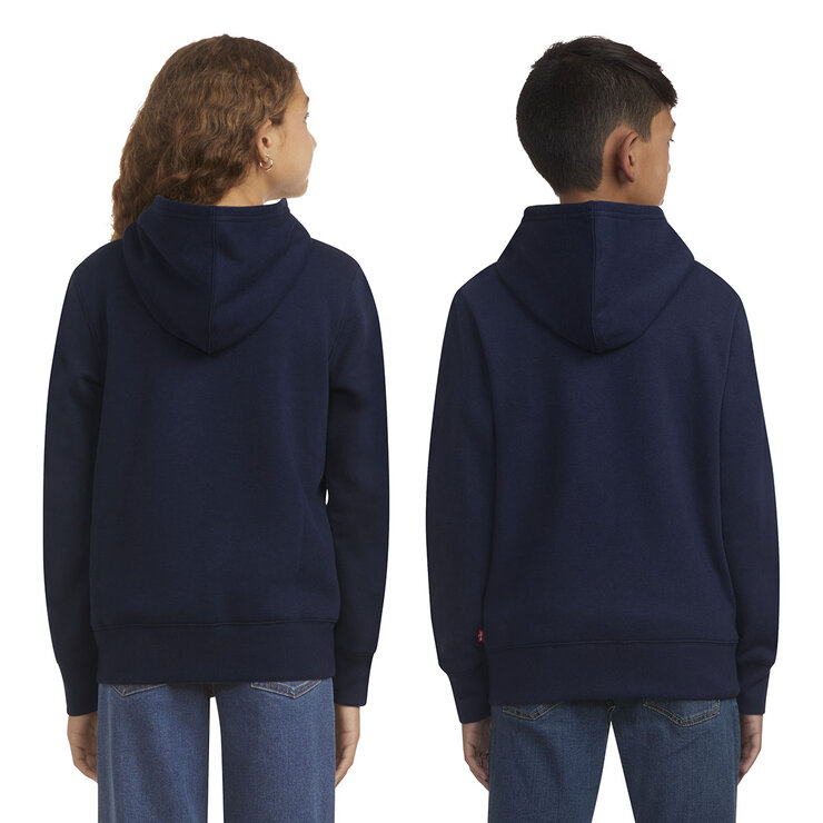 Levi Youth Zip Up Hoodie in Navy, 10-12 Years
