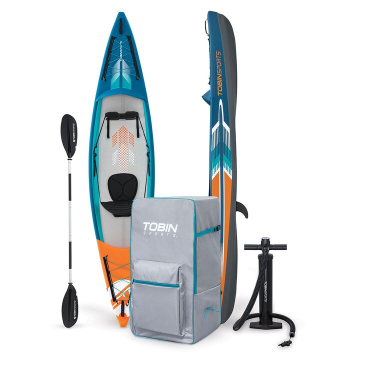Tobin Sports Breakwater 12ft (3.6m) Pro X1 Inflatable Drop Stitch Inflatable Kayak Set