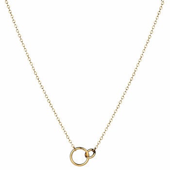 14ct Yellow Gold Circle Link Necklace 14ct Yellow Gold Circle Link Necklace