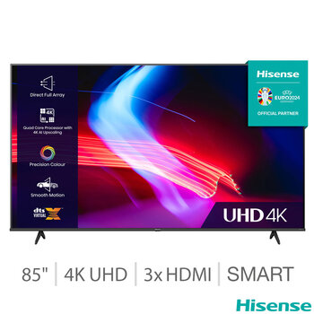 Hisense 85A6KTUK 85 Inch 4K Ultra HD Smart TV