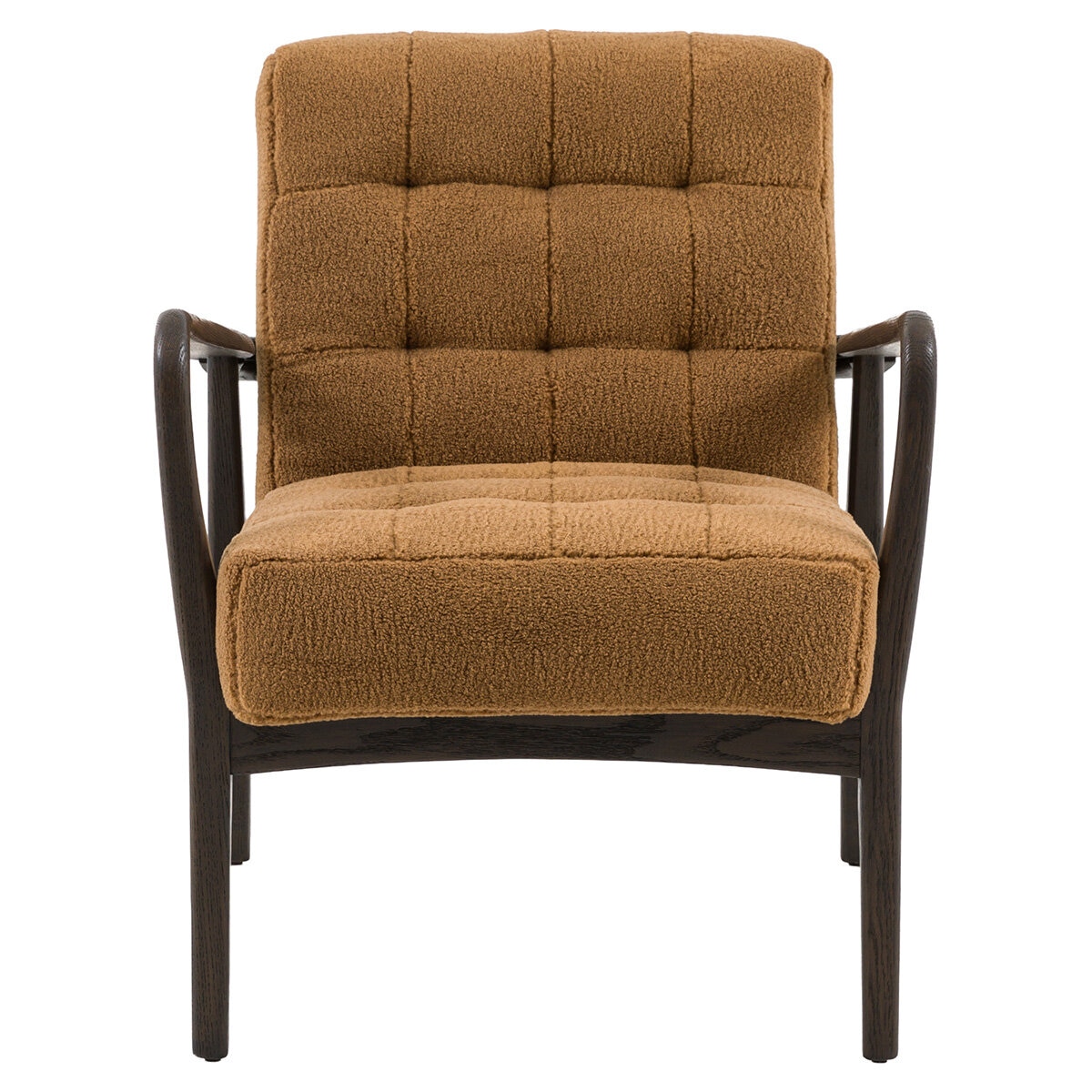 Gallery Humber Orange Faux Sheepskin Armchair Gallery Humber Orange Faux Sheepskin Armchair