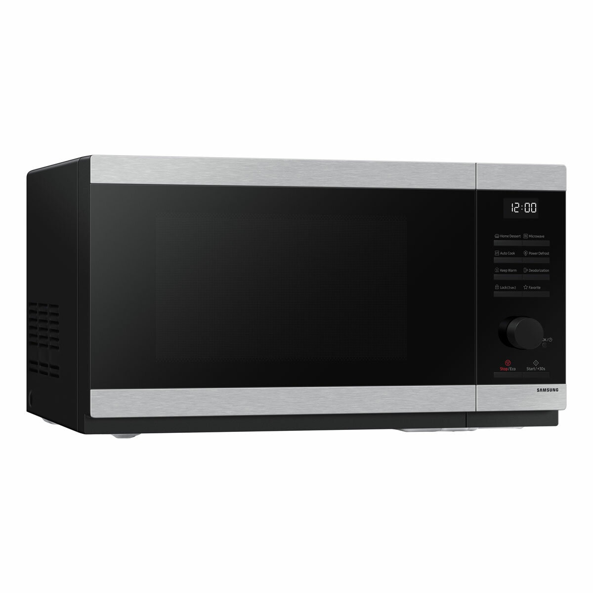 Samsung solo microwave with microwave door opened Samsung solo microwave with microwave door opened