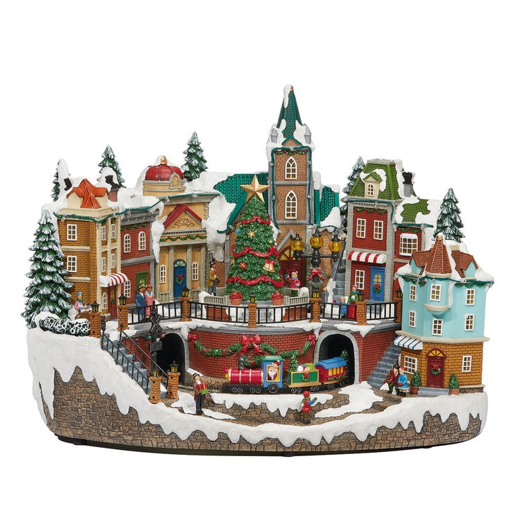 Buy Snowy Holiday Village Overview Image at Costco.co.uk