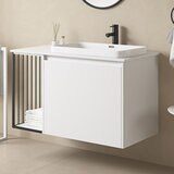 Close up angled lifestyle image of Ove Judy 1010mm in White