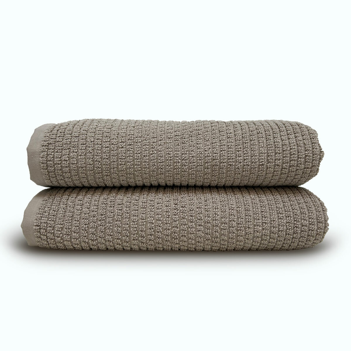 Mundo Textile Bath Sheet in Taupe, 100 x 160 cm