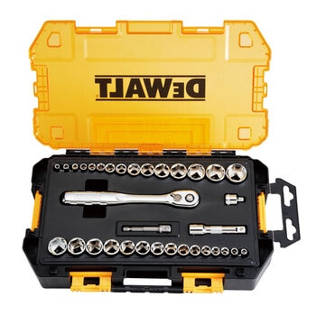 DEWALT® Mechanics Socket Tool Set - 34 piece