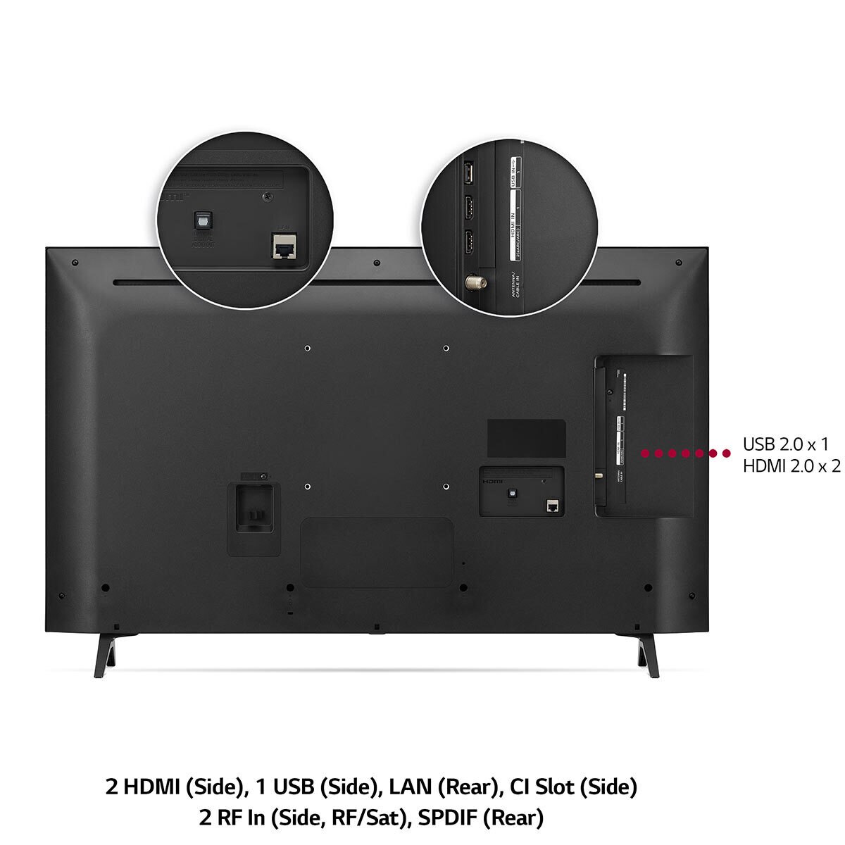 LG 43UP77006LB 43 Inch 4K Ultra HD Smart TV Costco UK