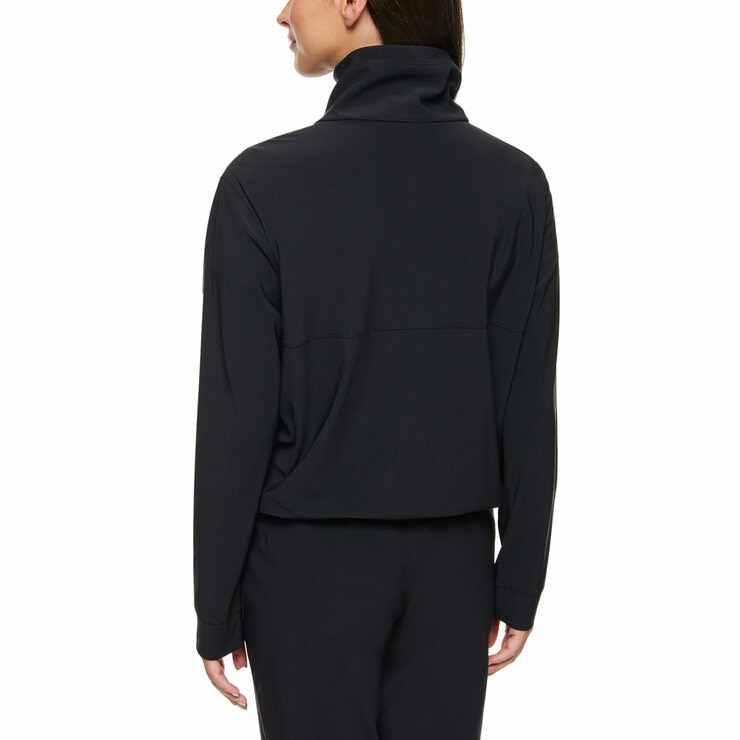 Kirkland Signature Women's Full Zip Active Jacket in Black Kirkland Signature Women's Full Zip Active Jacket in Black