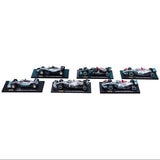 Burago 1:43 Scale Highly Detailed Formula One Cars 6 Pack (3+ Years)