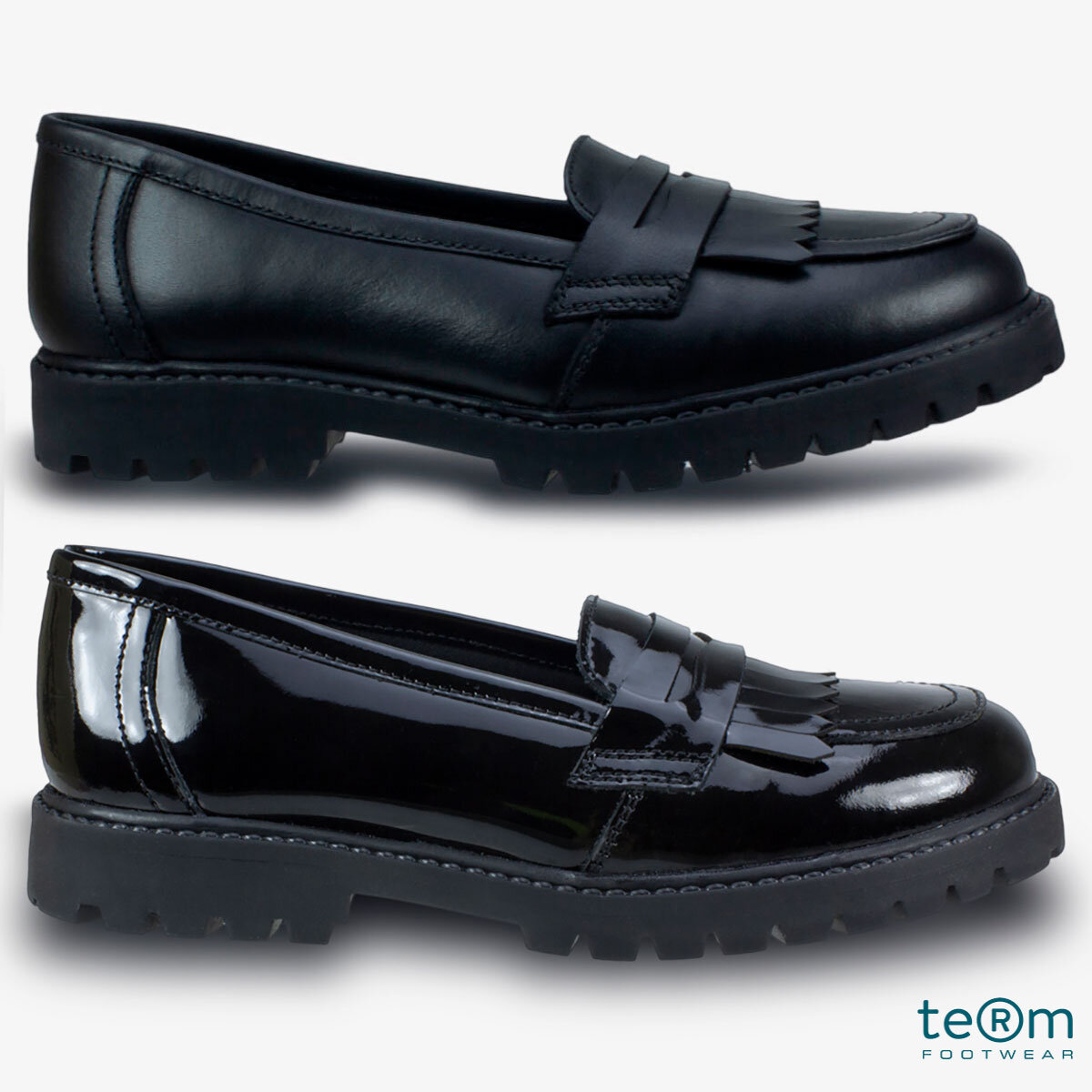 TeⓇm Willow Girl's Loafer School Shoes